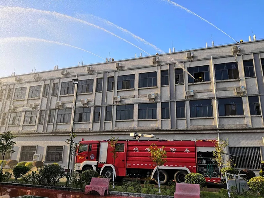 安達全員行動參與2018年度消防應急演練 安達全員行動參與2018年度消防應急演練