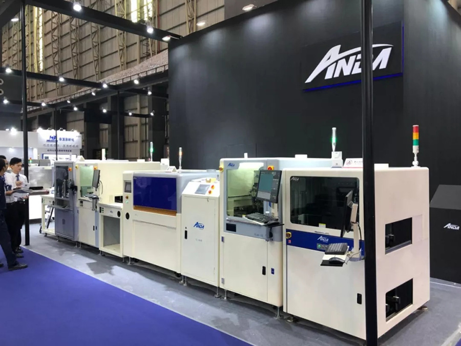 安達堅持自主創(chuàng)新,多部設備首次公開亮相 | 電子制造自動化展報道 安達堅持自主創(chuàng)新,多部設備首次公開亮相 | 電子制造自動化展報道